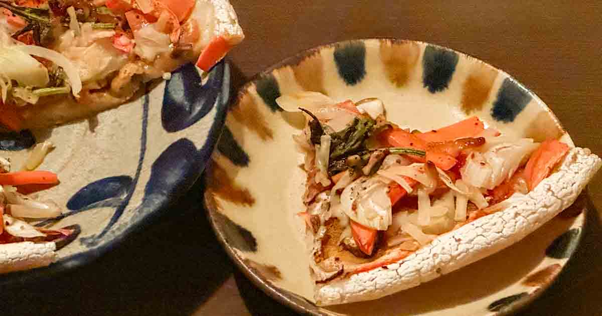 米粉ピザ