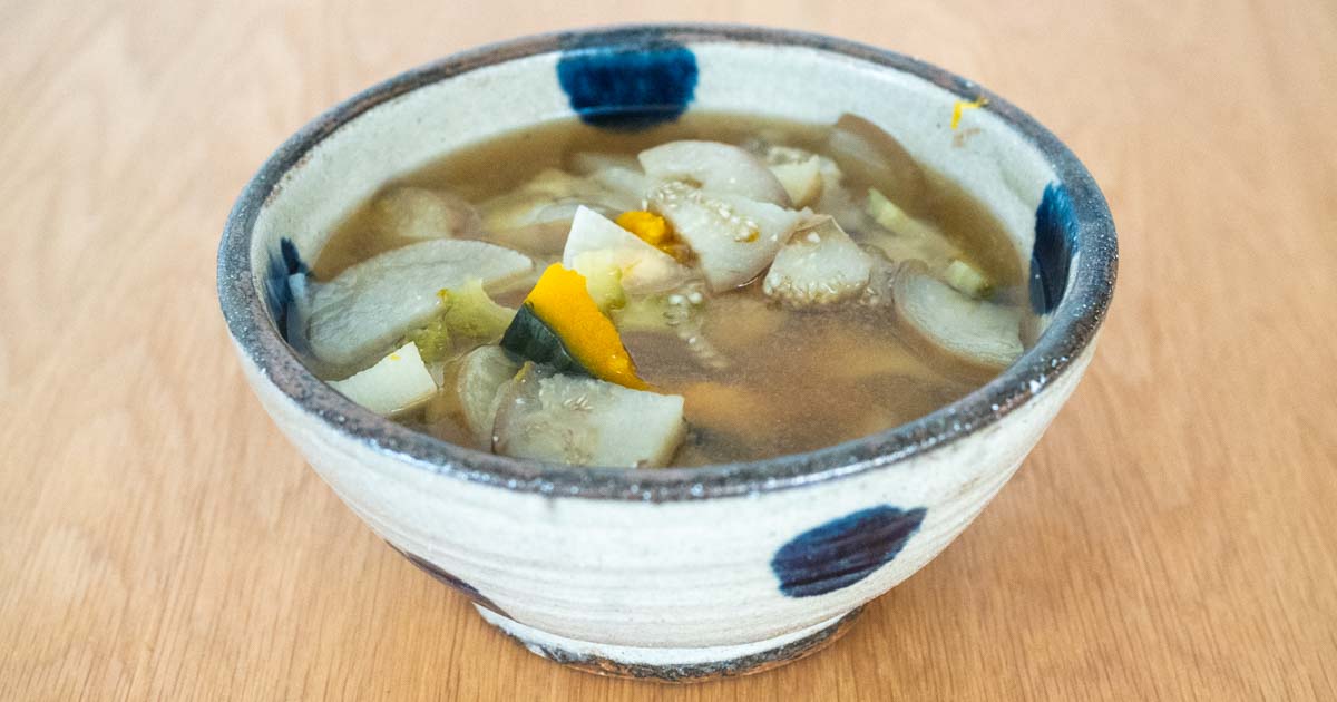 トライアスリートこそホットクック：具だくさんみそ汁編
